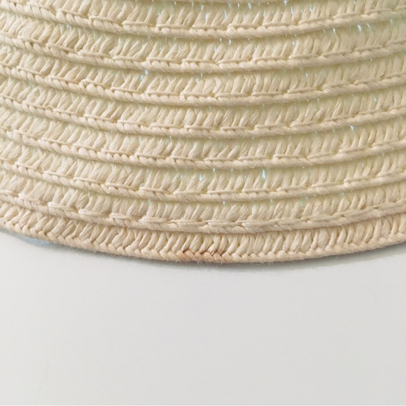 Vera Bradley Retired Plum Crazy Straw Visor Adjustable Sun Hat - Picture 9 of 15